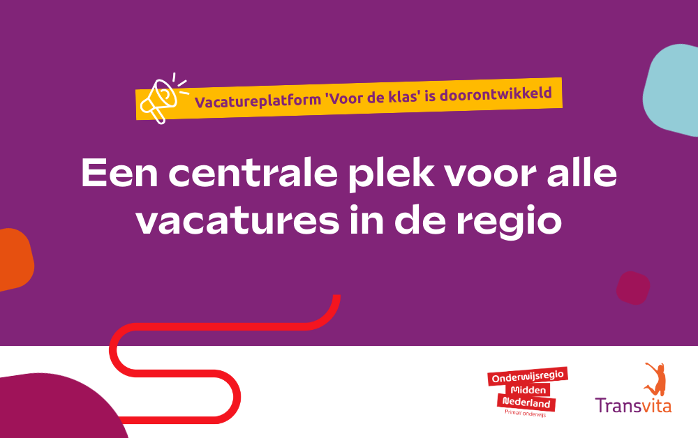 Vacatureplatform 'Voor de klas' is doorontwikkeld