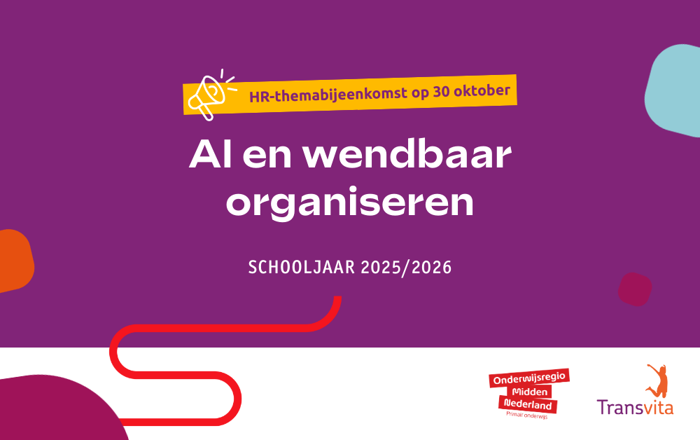 HR-themabijeenkomst AI en wendbaar organiseren