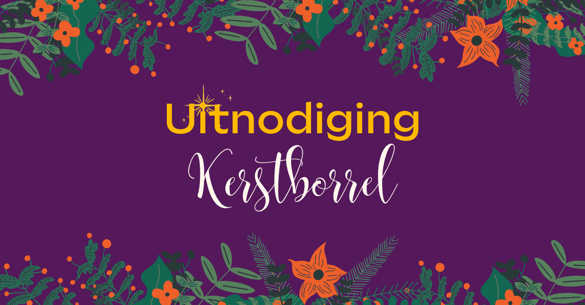 Uitnodiging kerstborrel